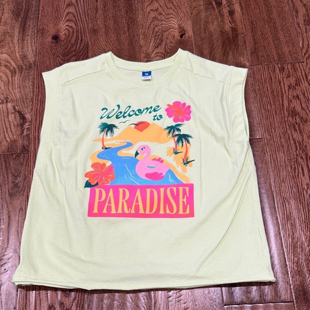 Welcome to Paradise Kids Shirt Sz XXL